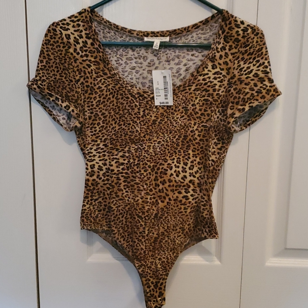 Leopard body suit